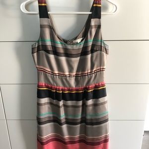 Multi-colored cocktail dress